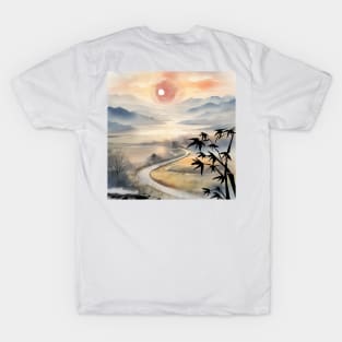 Korean painting, beautiful ink painting T-Shirt